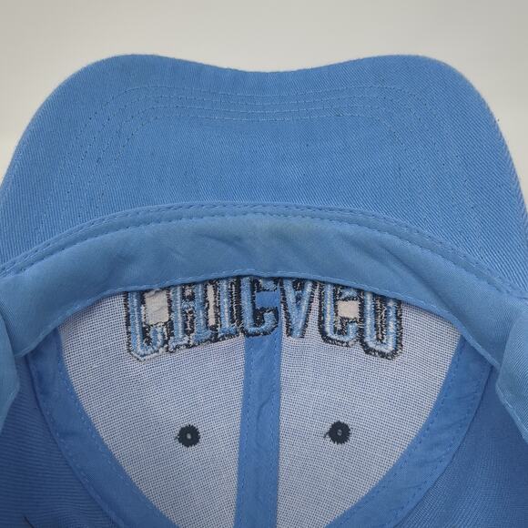 Chicago Strapback Baseball Cap Blue One Size Adjustable Embroidered Lightweight - Picture 8 of 9